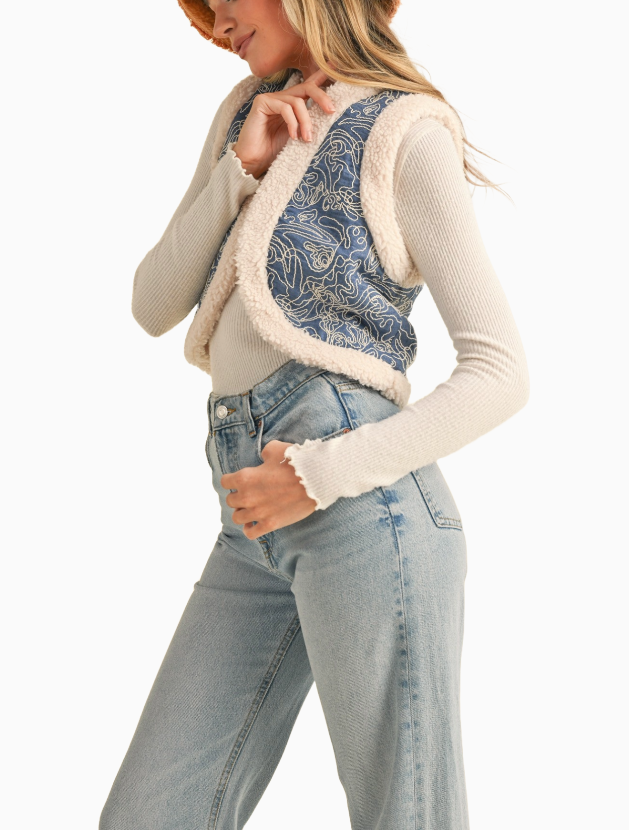 Elodie Denim Vest