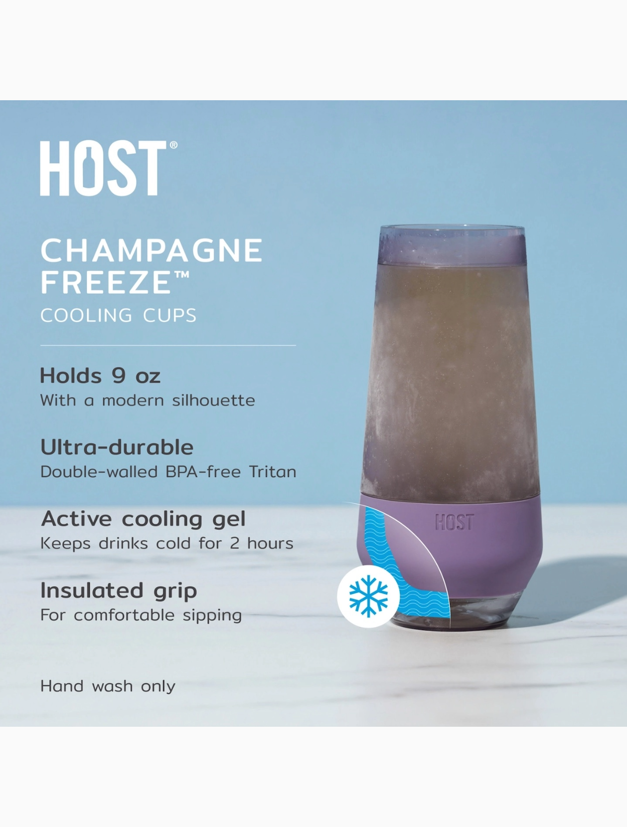 Champagne Freeze Flute