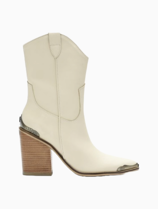 Bella Tipped Cowboy Bootie