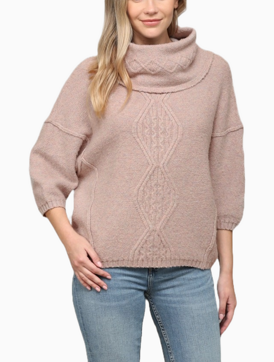 Marled Yarn Sweater