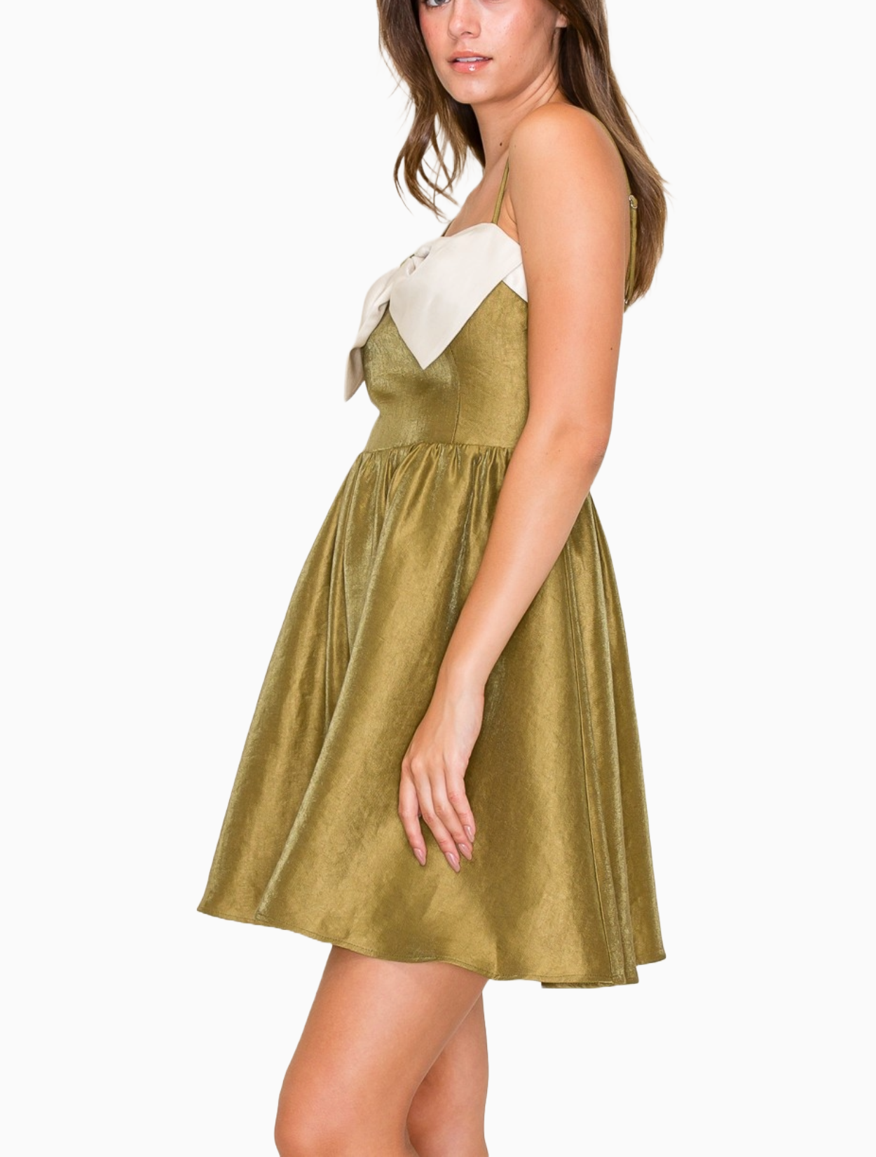 Ondine Bow Mini Dress