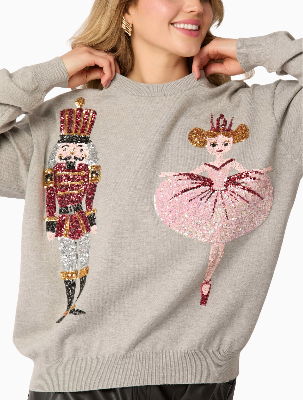 Sugarplum Nutcracker Sweater