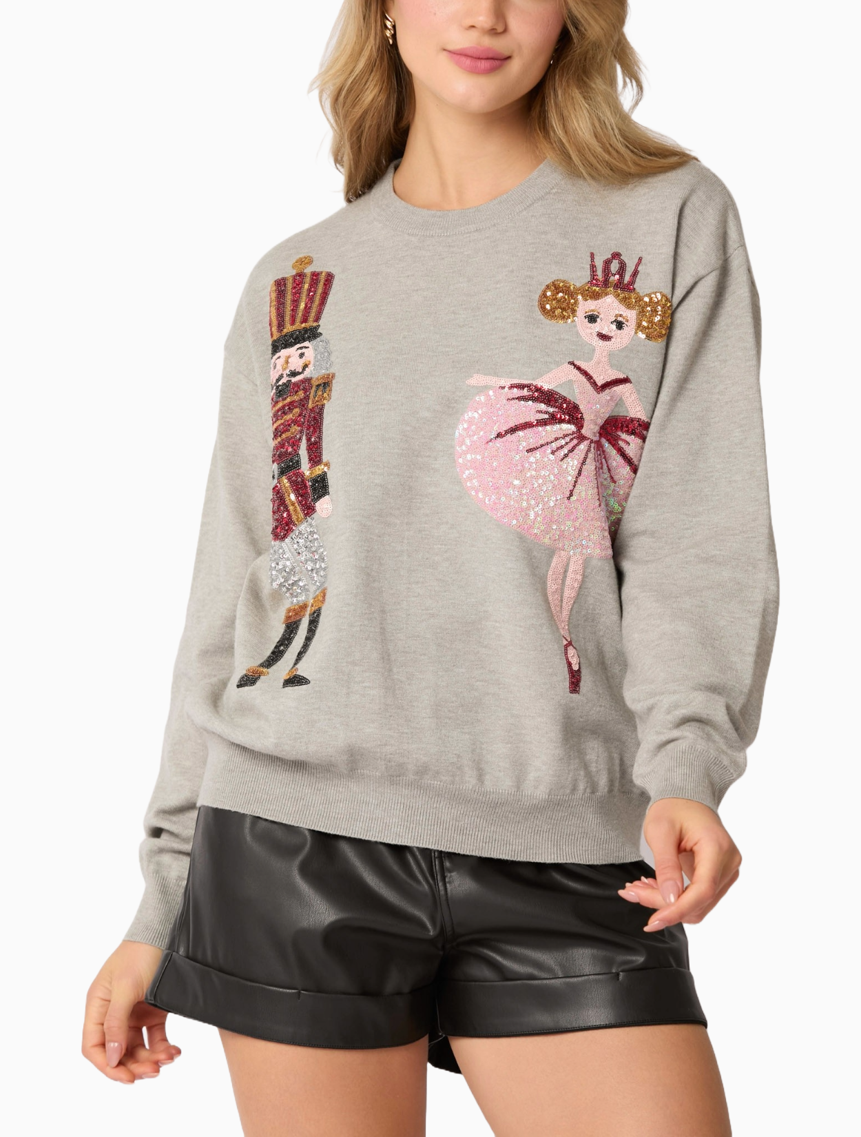 Sugarplum Nutcracker Sweater