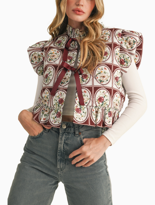 Mon Petit Quilted Vest