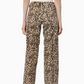 Taylor Leopard Straight Leg Jean