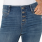 Gia Neola Crop Flare Jean