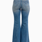 MR Tummy Control Vintage Wash Flare Jean