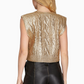 Minnie Metallic Foil Top