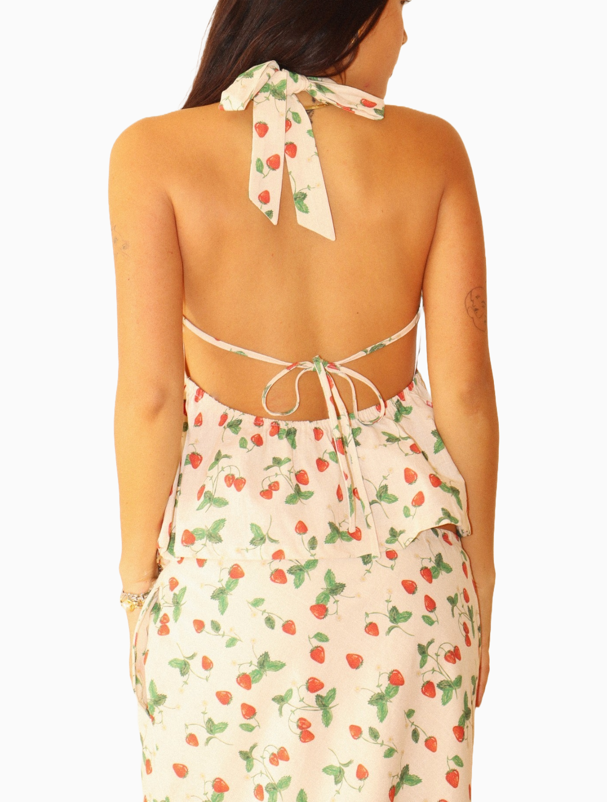 Strawberry Fields Halter Top