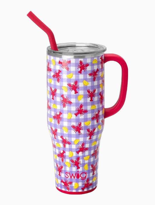 SWIG Let the Good Times Boil Mega Mug
