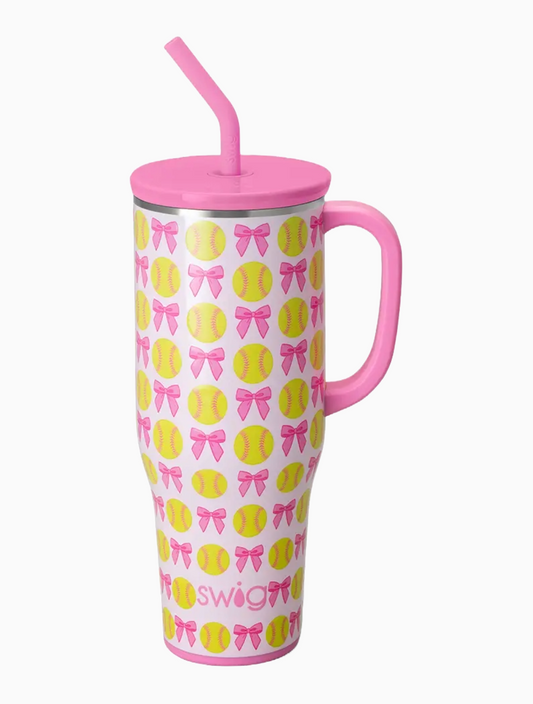 SWIG Pitch Hit Run Mega Mug