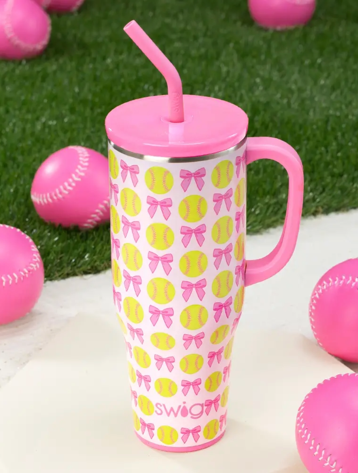 SWIG Pitch Hit Run Mega Mug