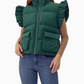 Solid Puffer Vest