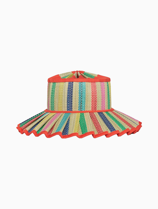 Resort Days Tangerine Midi Luxe Capri Hat