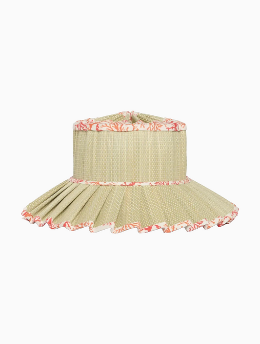 Coral Midi Luxe Capri Hat