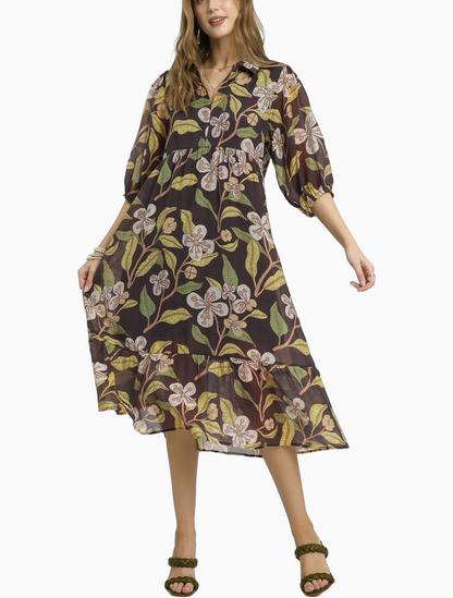 Leonie Midi Dress - Plus