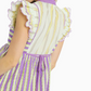 Viola Stripe Midi Dress