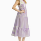Viola Stripe Midi Dress