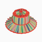 Resort Days Tangerine Midi Luxe Capri Hat