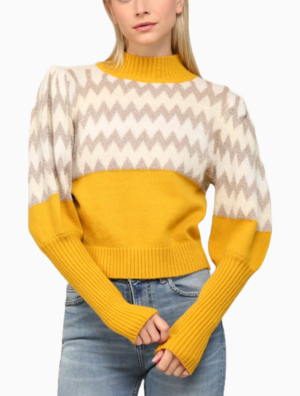 Hali Chevron Sweater