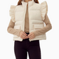 Solid Puffer Vest