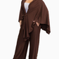 Bubble Cape Pant Set - Plus