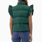 Solid Puffer Vest