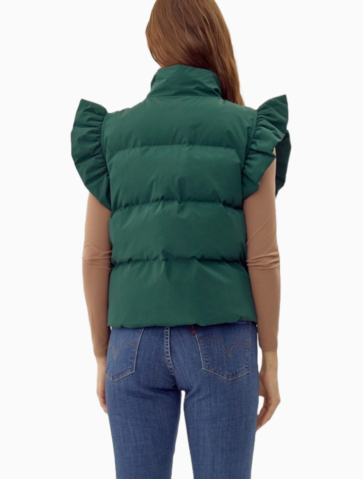 Solid Puffer Vest