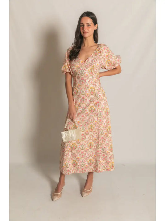 Marceline Floral Midi Dress