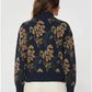 Farmers Market Stroll 1/2 Zip Top