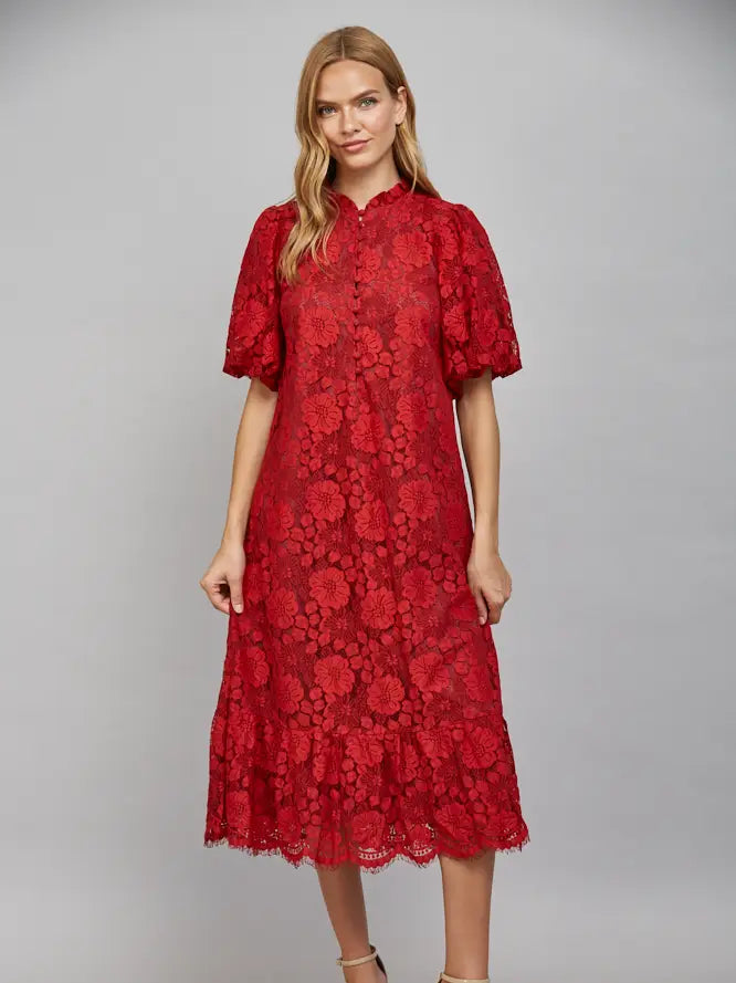Cranberry Charm Dress