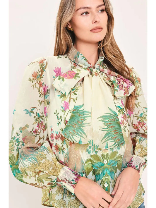 Floral Fantasy Top