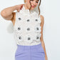 Coraline 3D Floral Top