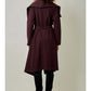Wine Festival Shawl Collar Coat
