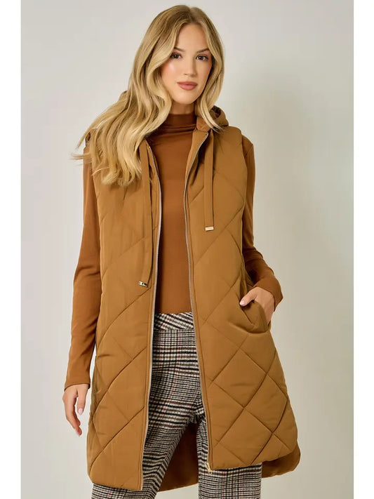 Toasted Marshmellow Quilted Vest