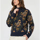 Farmers Market Stroll 1/2 Zip Top