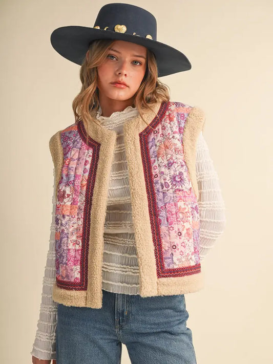 Patchwork Pop Vest