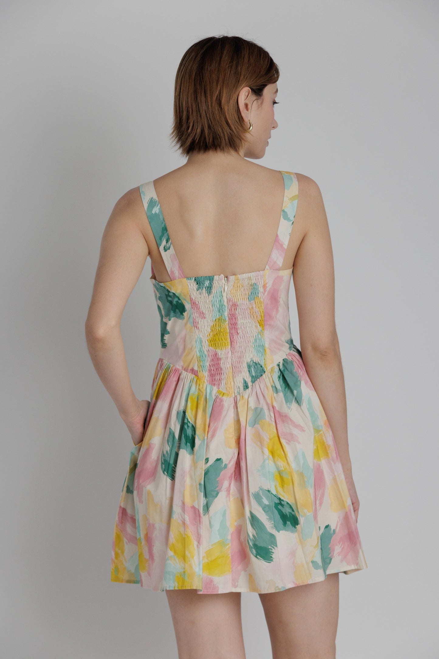 Paz Watercolor Dress