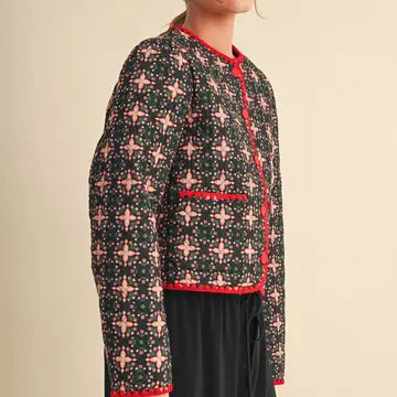 Joyful Day Quilted Jacket