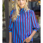 Sapphire Stripes Top