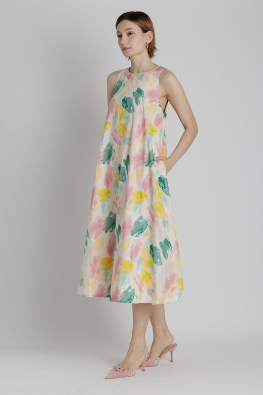 Nico Watercolor Dress