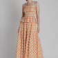 Calypso Plaid Midi Skirt