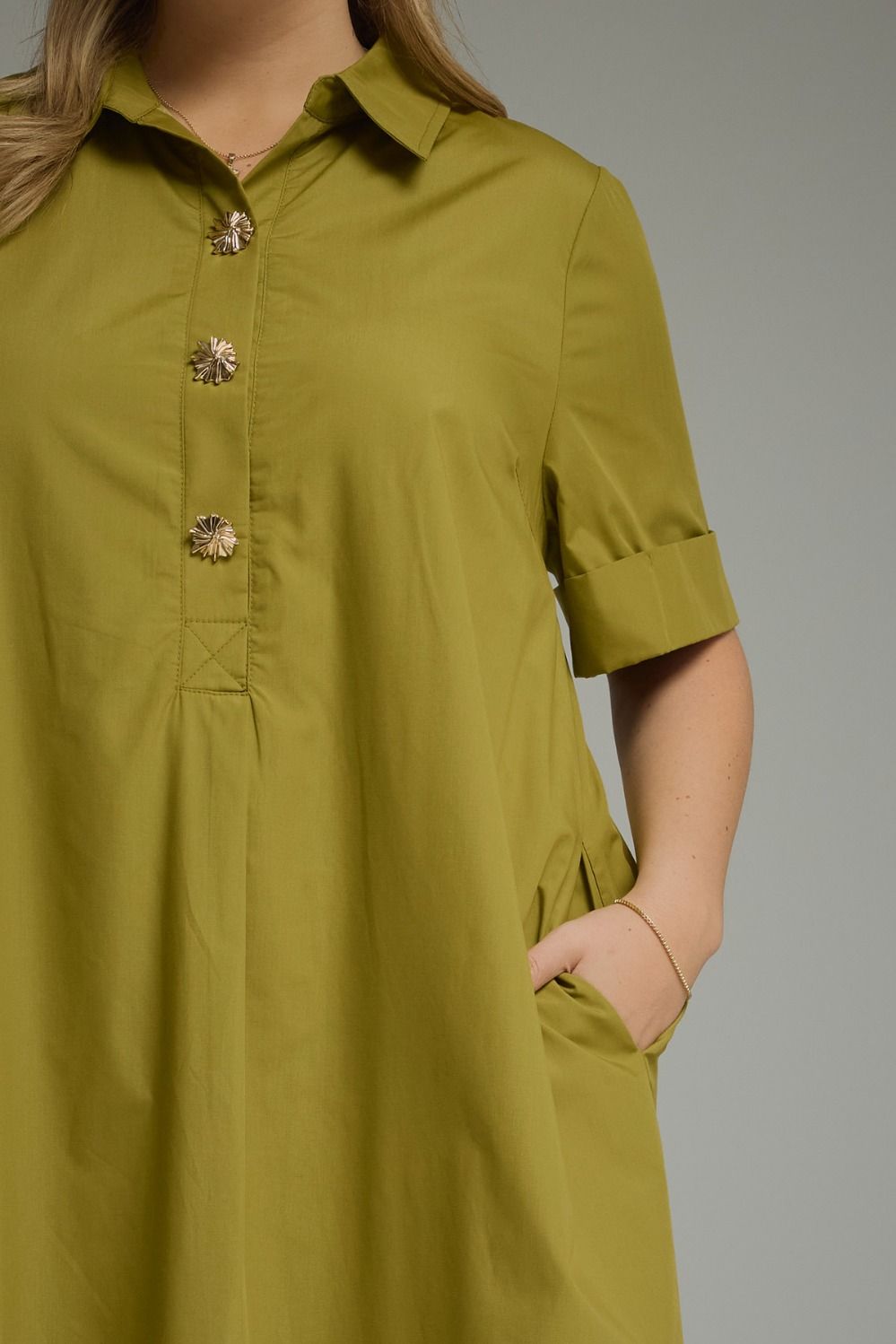 Sweet Tea Stroll Dress-Plus