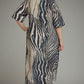 Zebra Stripes Dress-Plus