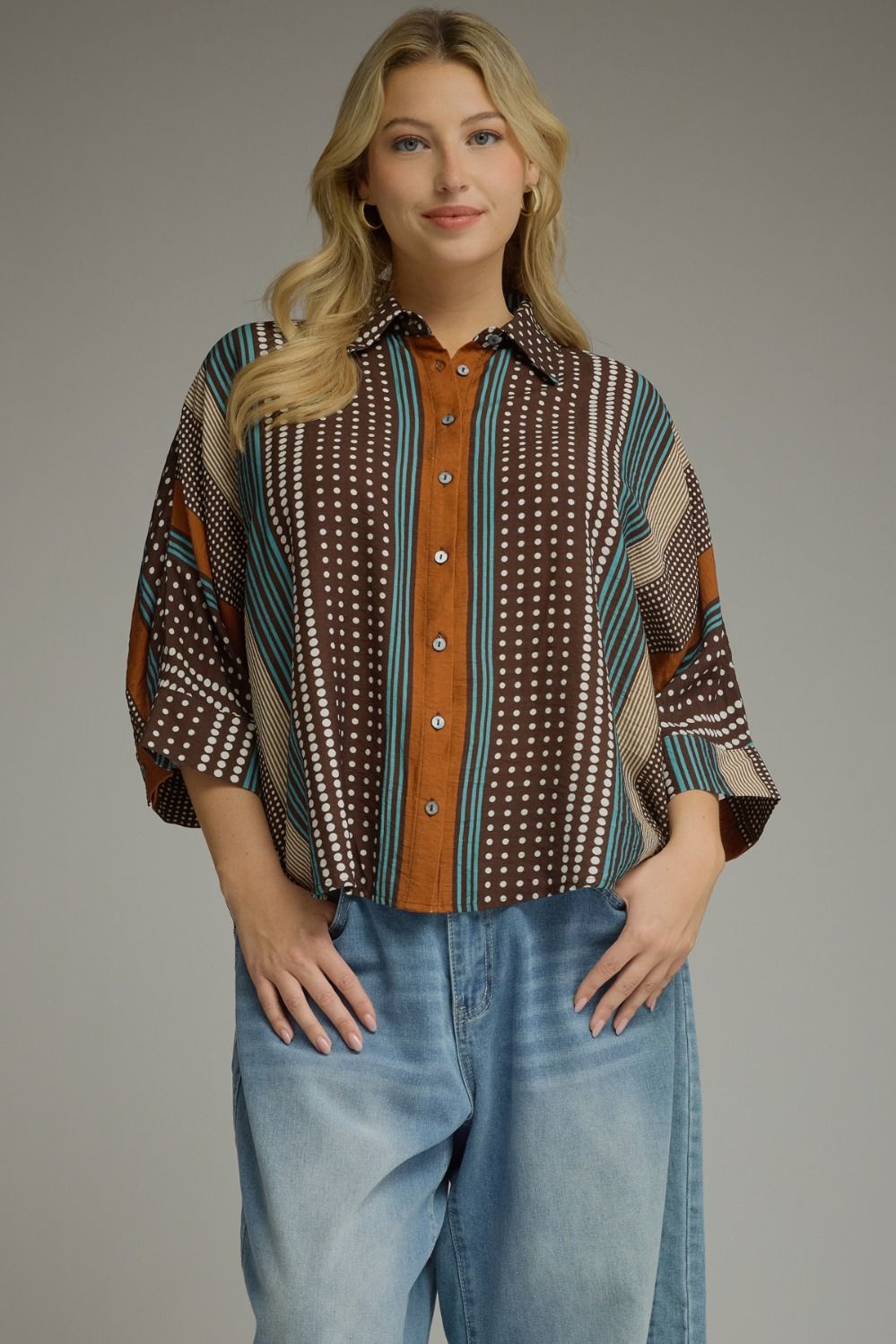 Geo Girl Top-Plus