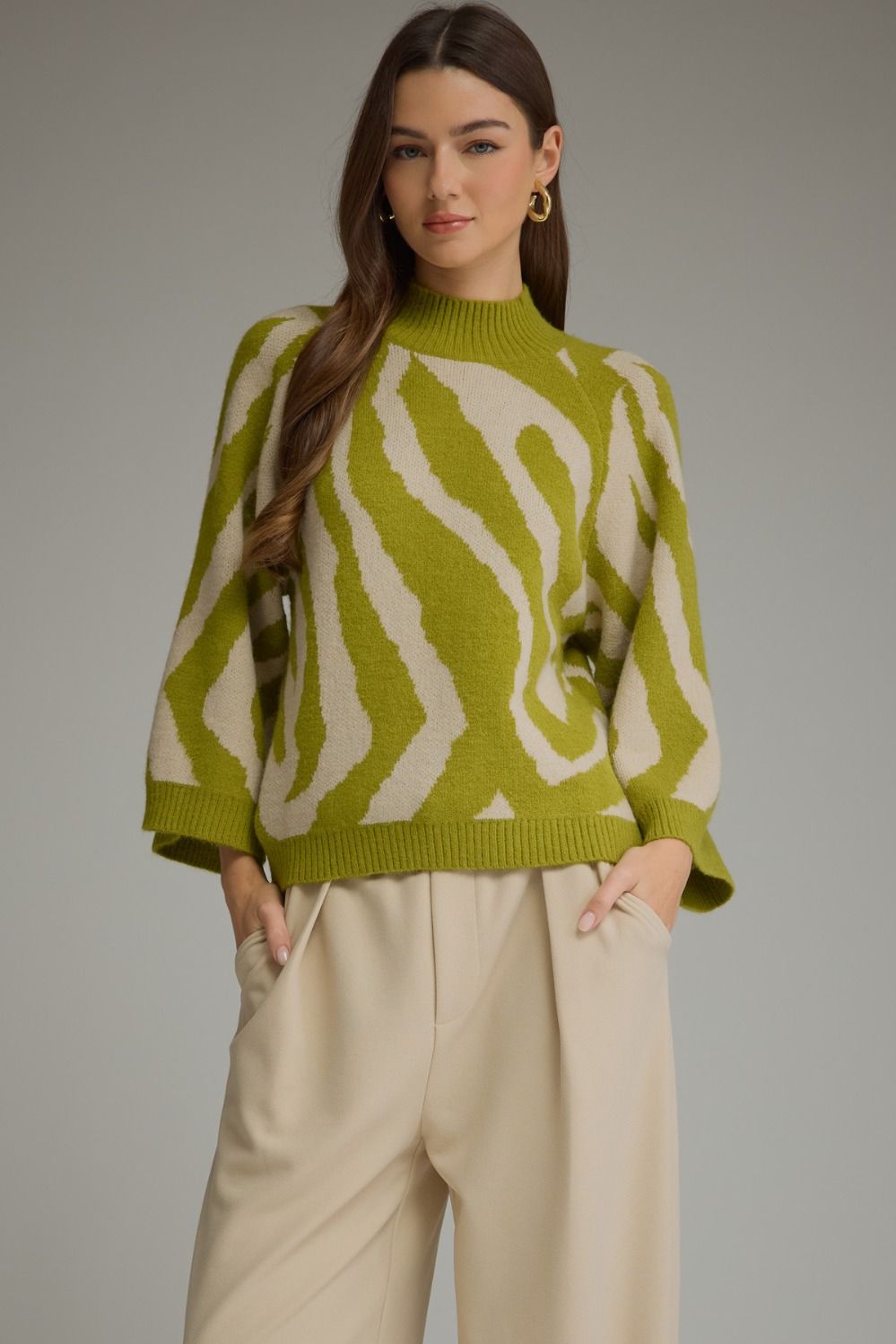 Animal Abstract Sweater