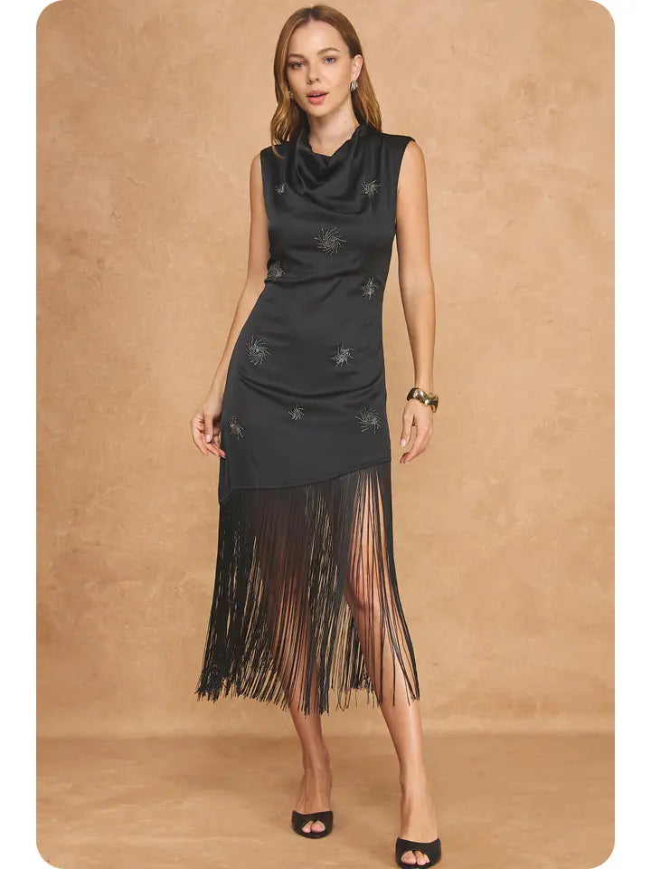 Mikhail Fringe Dress