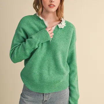 Frilly Frock Sweater