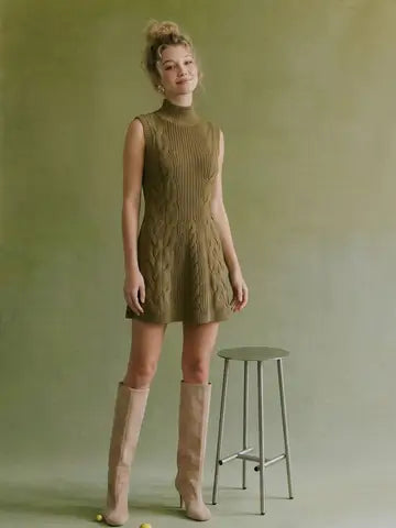 Cozy Cable Dress